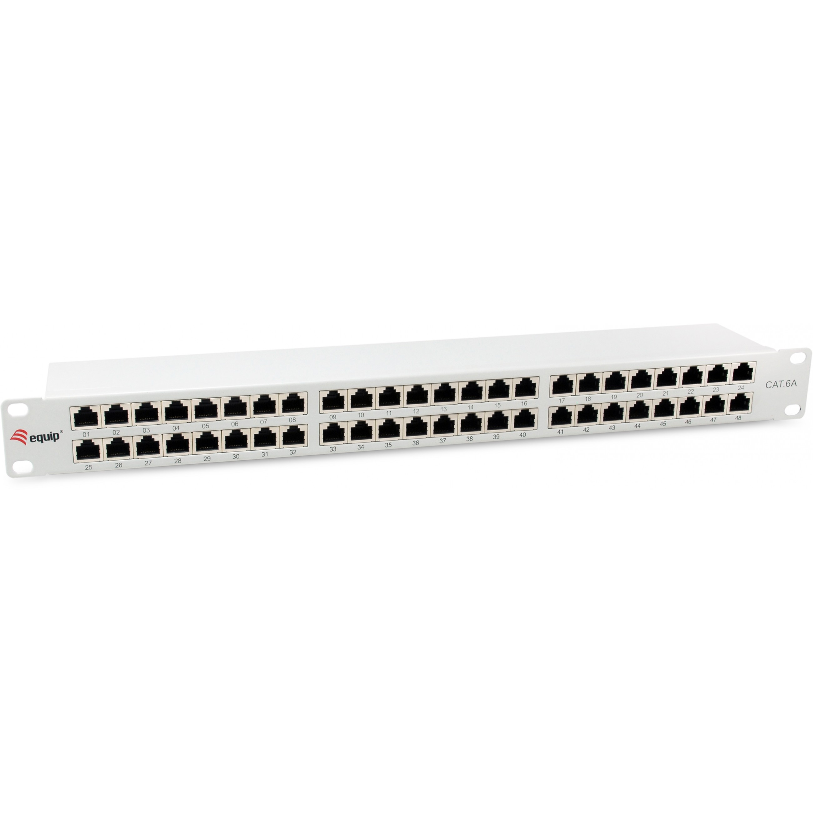 Equip Patchpanel 48x RJ45 Cat6A 19