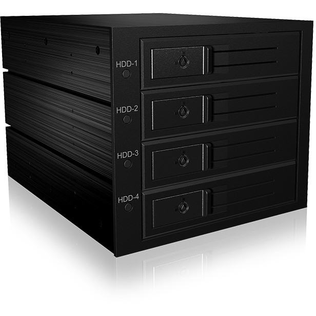 ICY BOX Backplane für 4x HDD für 3x 5,25