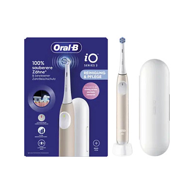 Oral-B iO Series 2 Calm Pink mit Reiseetui