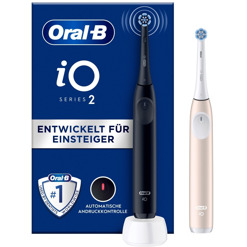 Oral-B iO Series 2 Night Black/ Calm Pink mit 2.Handstck