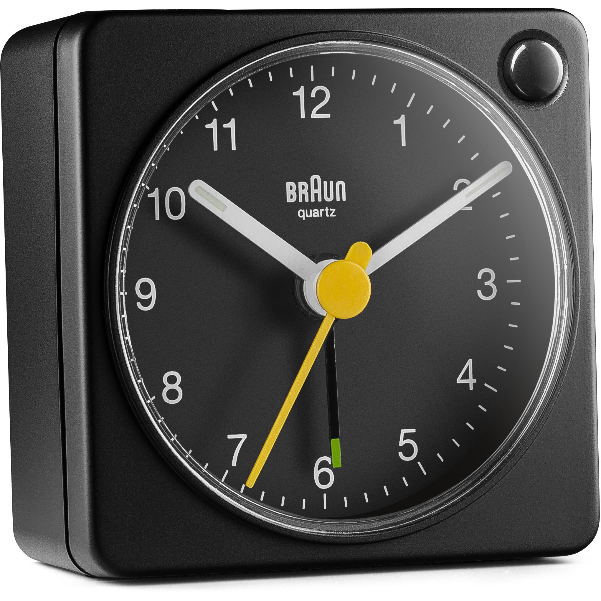 Braun BC 02 XB Quarzwecker schwarz Lichtfunk.