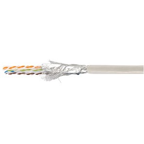 Equip Instal.Kab Cat6 SF/UTP 4P23 100.00m grau LSZH