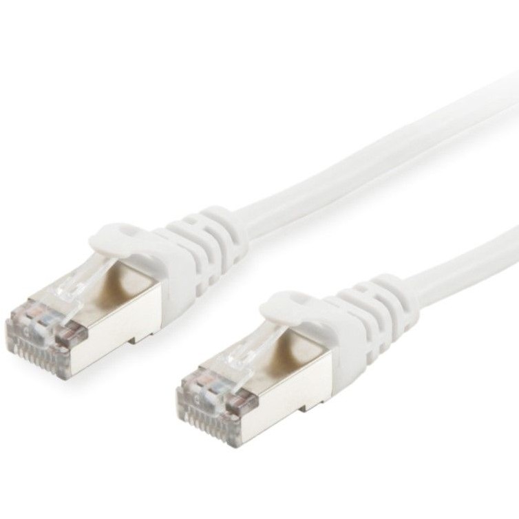 Equip Patchkabel Cat6A S/FTP 2xRJ45 20.00m weiß LSZH Polybeutel
