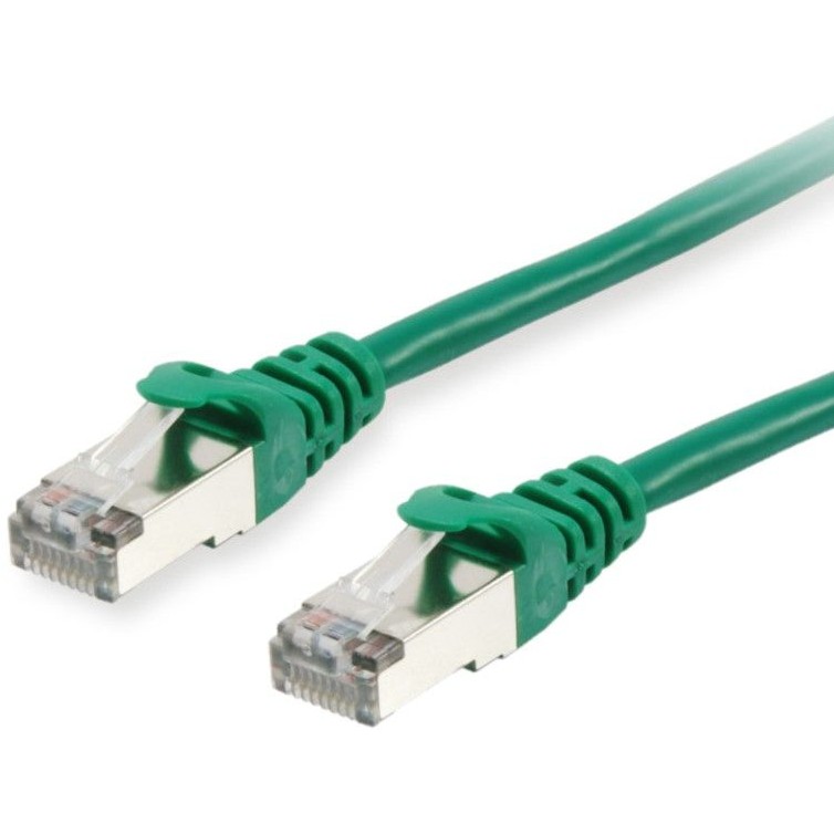 Equip Patchkabel Cat6 S/FTP 2xRJ45 0.50m grün LSZH Polybeutel