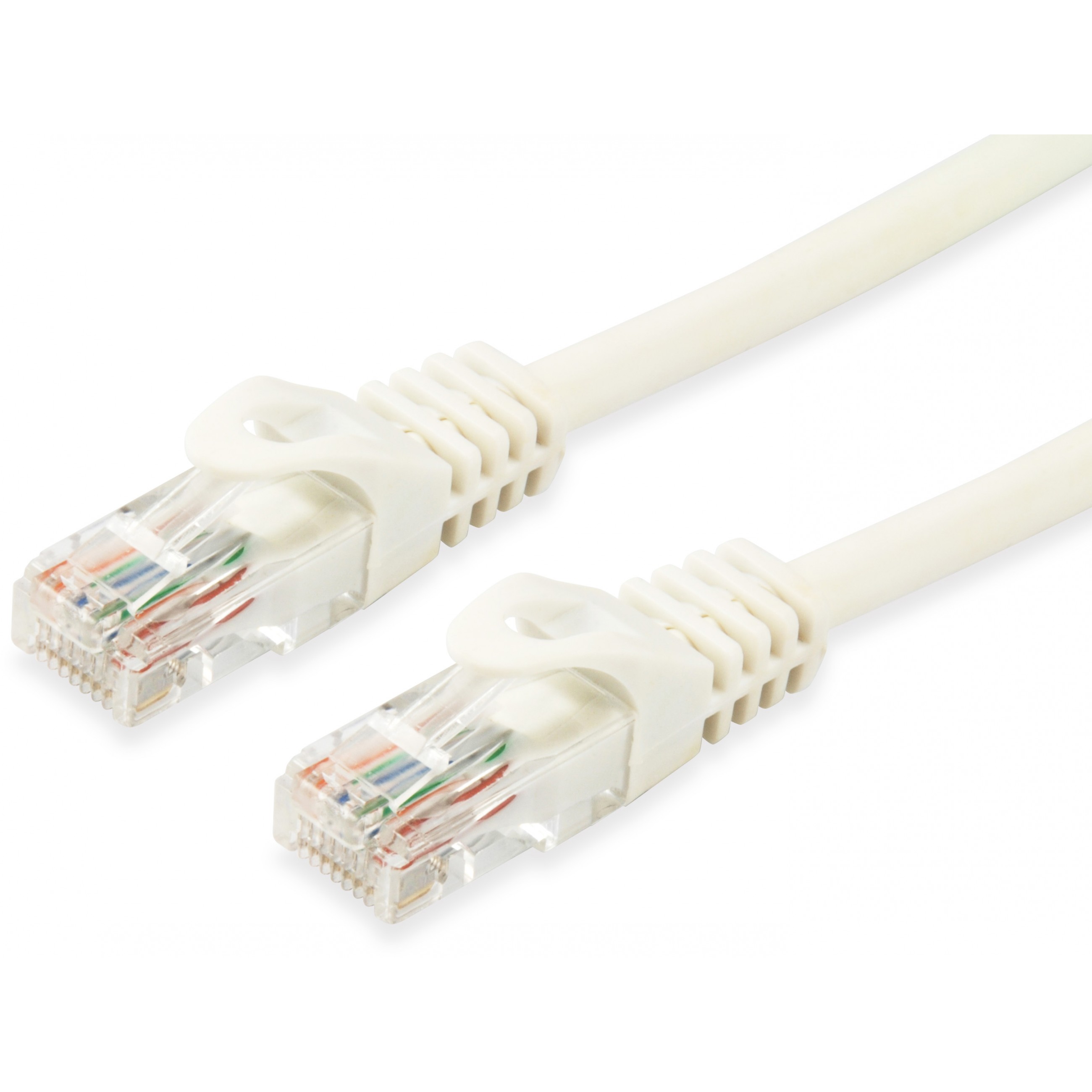 Equip Patchkabel Cat6A U/UTP 2xRJ45 10.00m weiß LSZH Polybeutel