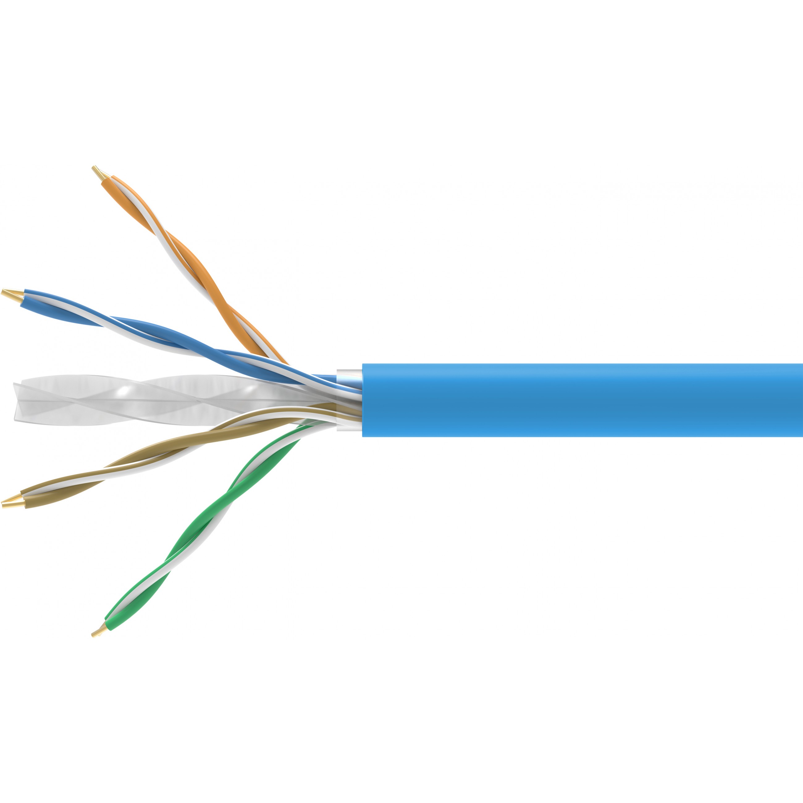 Equip Instal.Kab Cat6A U/UTP Dca 305.00m Blau LSZH