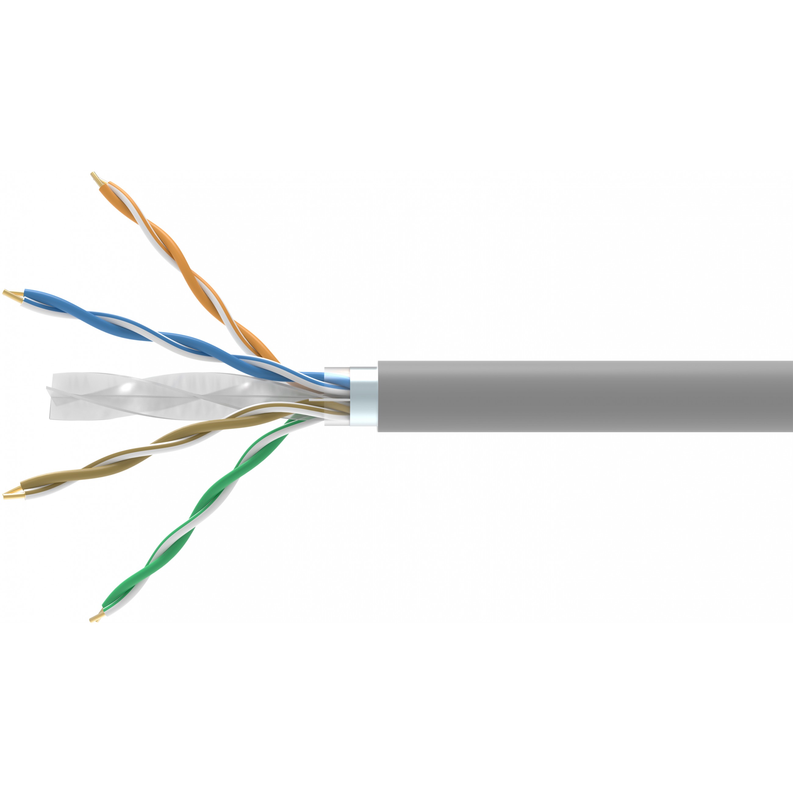 Equip Instal.Kab Cat6 F/UTP Eca 305.00m grau LS