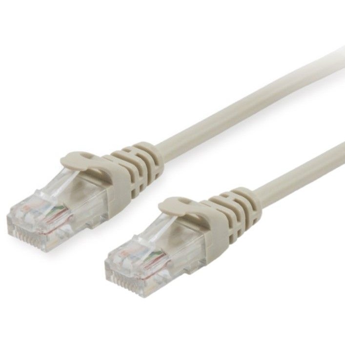 Equip Patchkabel Cat6 U/UTP 2xRJ45 7.50m beige Polybeutel