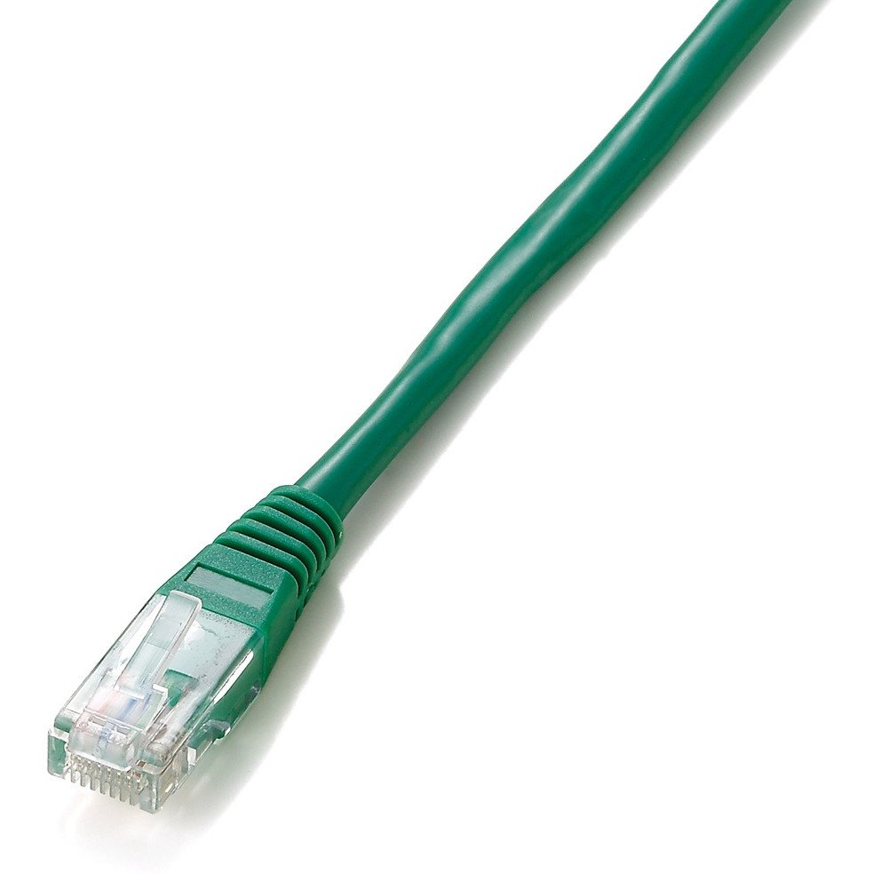 Equip Patchkabel Cat5e U/UTP 2xRJ45 15.00m grün Polybeutel