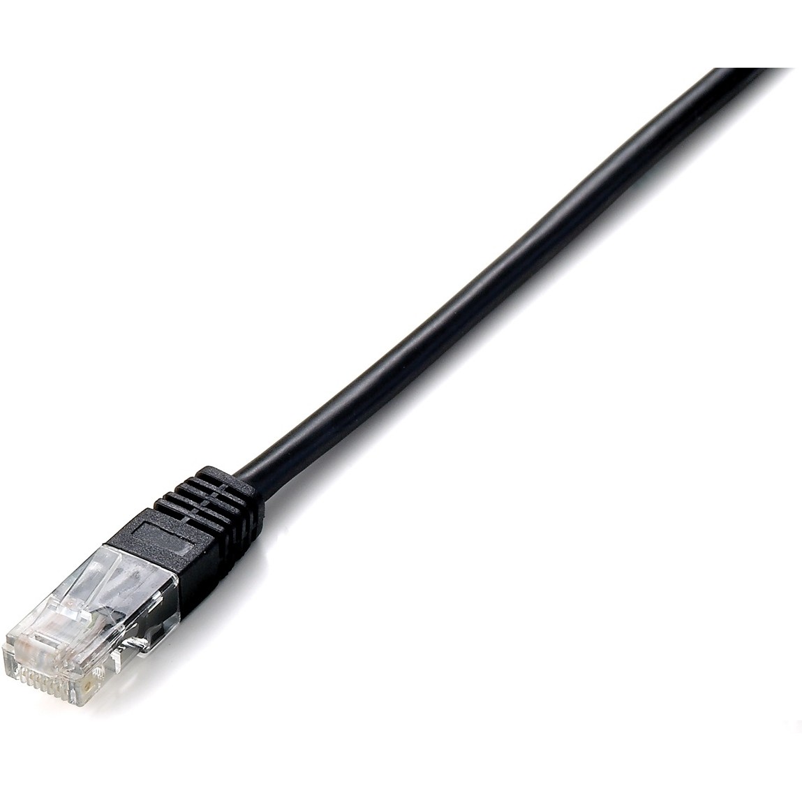 Equip Patchkabel Cat5e U/UTP 2xRJ45 15.00m schwarz Polybeutel