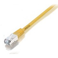Equip Patchkabel Cat5e SF/UTP 2xRJ45 10.00m gelb Polybeutel