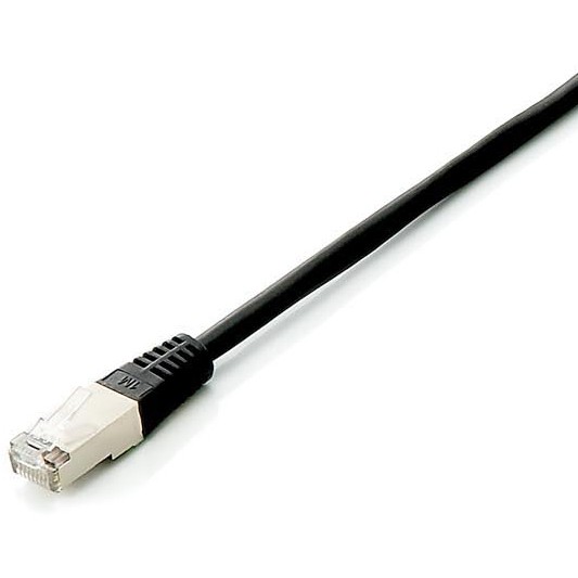 Equip Patchkabel Cat6A 5x/set S/FTP 2xRJ45 10.00m sw Plat.