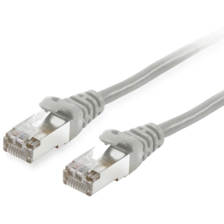 Equip Patchkabel Cat6 S/FTP 2xRJ45 25.00m grau LSZH Polybeutel
