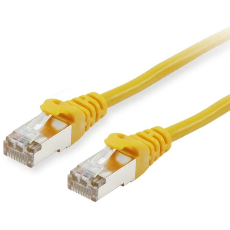 Equip Patchkabel Cat6 S/FTP 2xRJ45 50.00m gelb LSZH Polybeutel