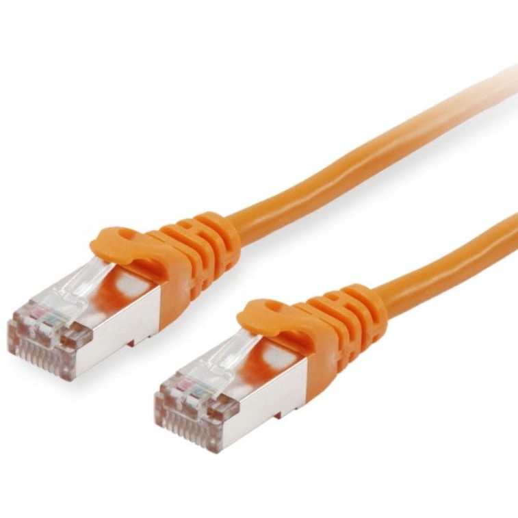 Equip Patchkabel Cat6 S/FTP 2xRJ45 40.00m orange LSZH Polybeutel