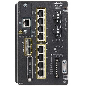 Cisco CATALYST IE3300 W/ 8 GE COPPER