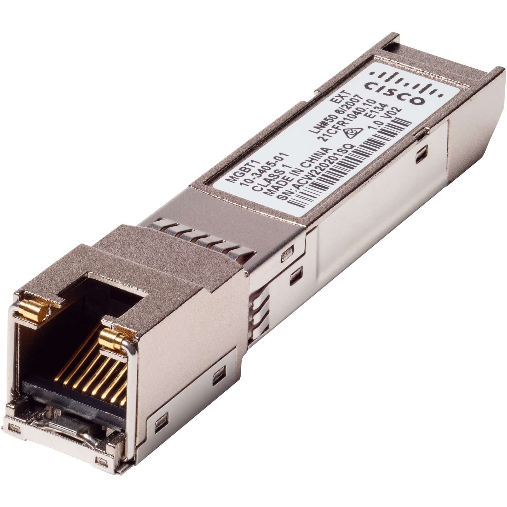 Cisco SFP Small Business MGBT1 Gigabit Transceiver T Mini-GBIC