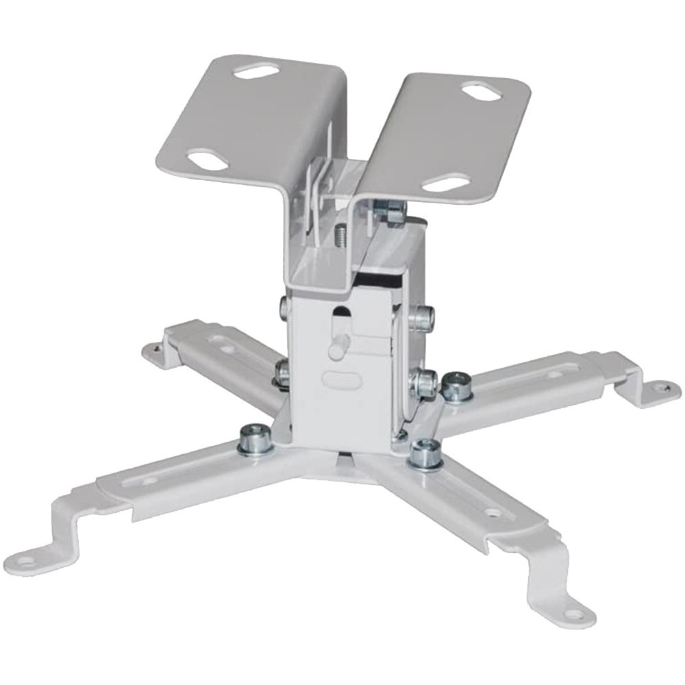 Techly Deckenhalterung f. Beamer. ausziehbar. 130mm. silber