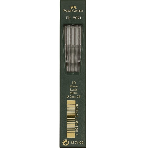 FABER-CASTELL Fallmine TK 9071 2B 2 mm 10St.