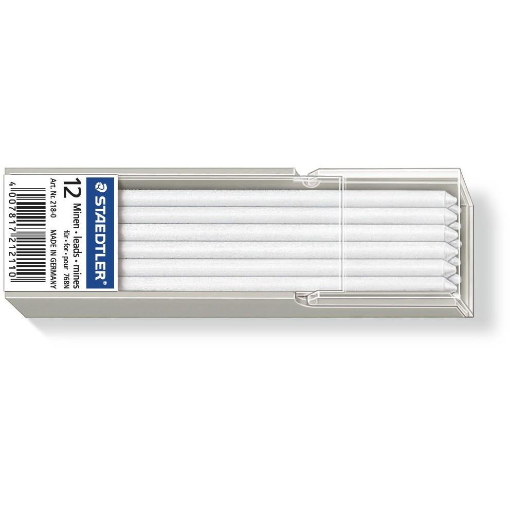 STAEDTLER Mine Lumocolor non-perm weiß 12ST