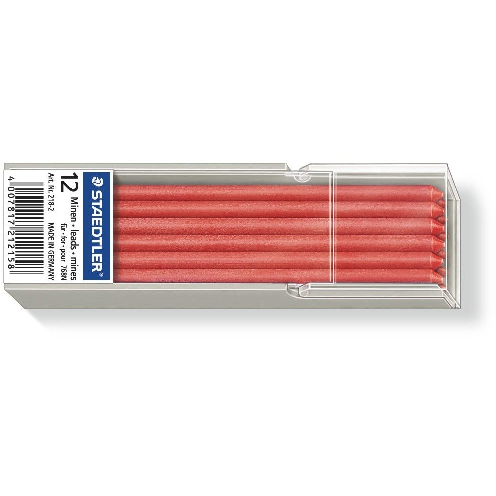 STAEDTLER Mine Lumocolor non-perm rot 12ST