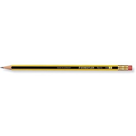 STAEDTLER Bleistift Noris HB m. Tip 100% PEFC 12 Stück