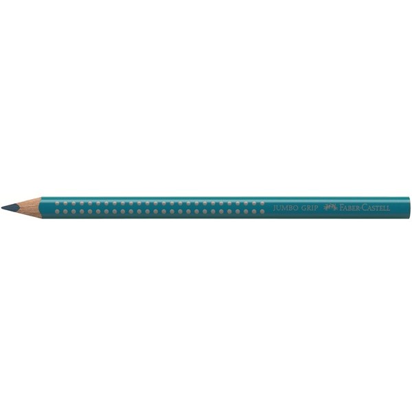 FABER-CASTELL Buntstift Jumbo Grip Lagunenblau 12er