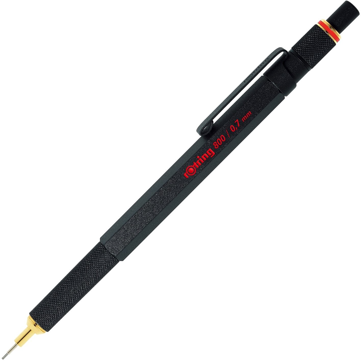 ROTRING Feinminenstift 800 Schwarz 0.7 Geschenkbox
