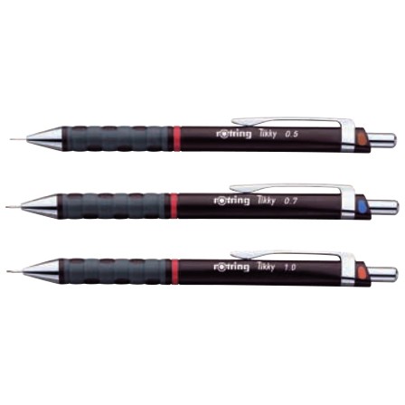 ROTRING Feinminenstift Tikky 3er Set mit Colourcode