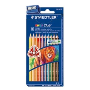 STAEDTLER Noris Club Jumbo Buntstifte 10er-Set retail