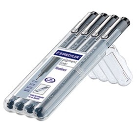 STAEDTLER pigment liner 308 (0.1mm) schwarz