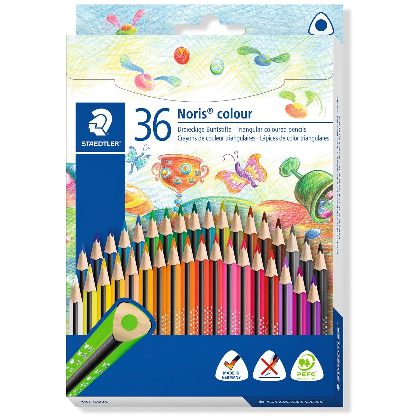 STAEDTLER Noris Club Dreikant Buntstift colour 36er-Set retail