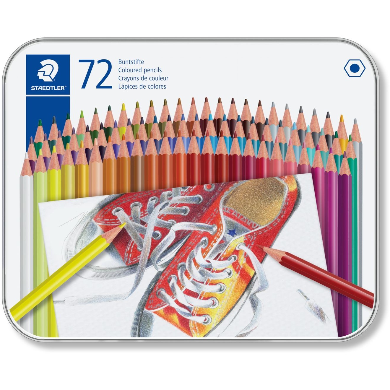 STAEDTLER Buntstift hexagonal 72ST