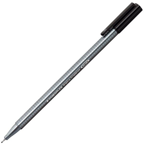 STAEDTLER Fineliner triplus schwarz