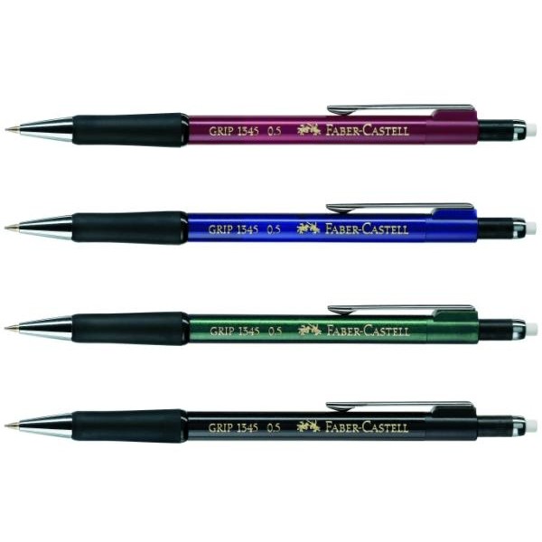 FABER-CASTELL Druckbleistift Grip 1345 0.5 mm schwarz