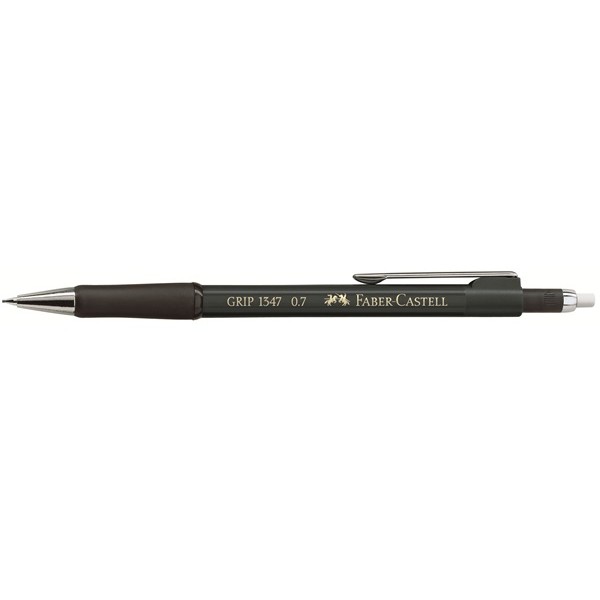 FABER-CASTELL Druckbleistift Grip 1347 0.7 mm schwarz