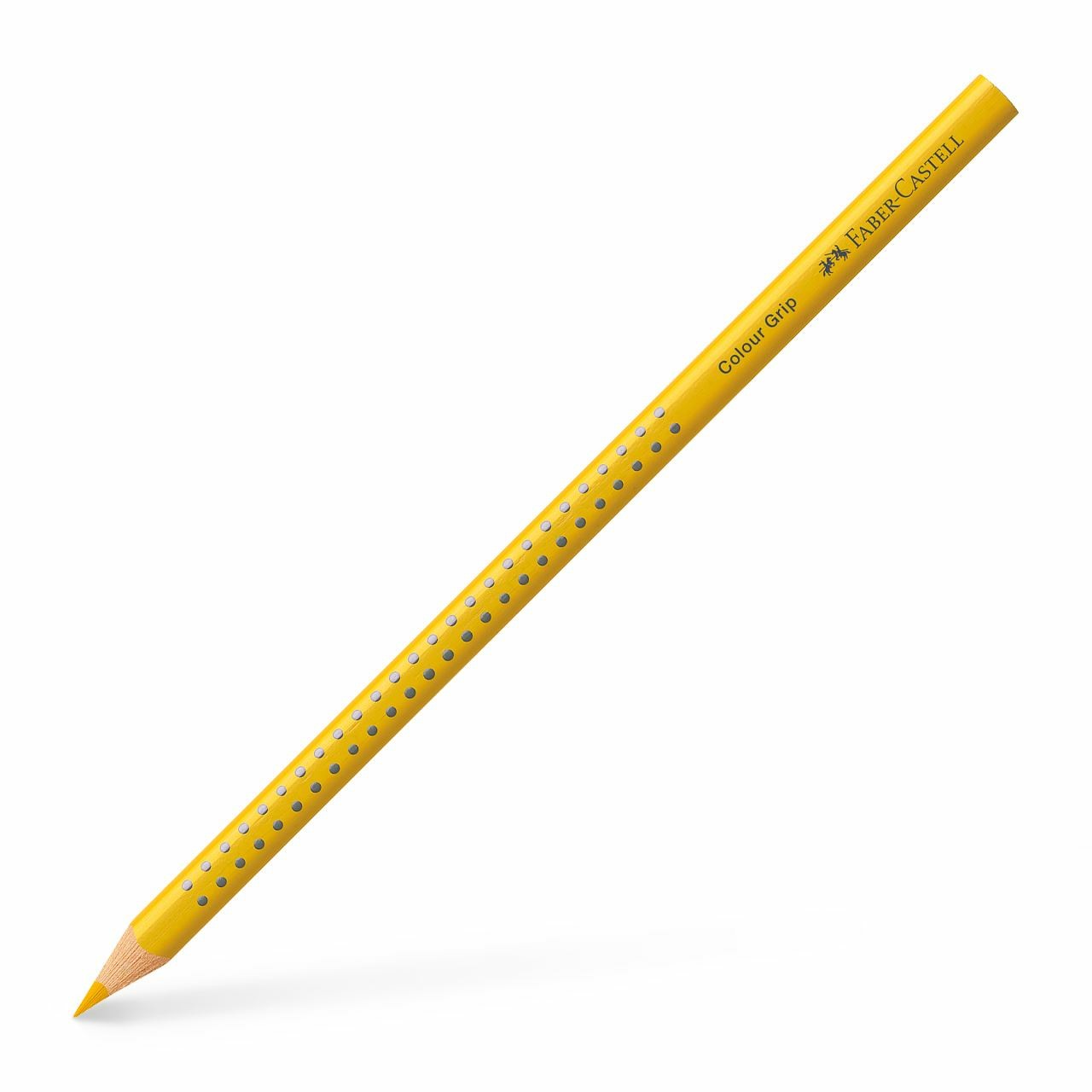 FABER-CASTELL Buntstift Colour Grip Mangogelb 12er