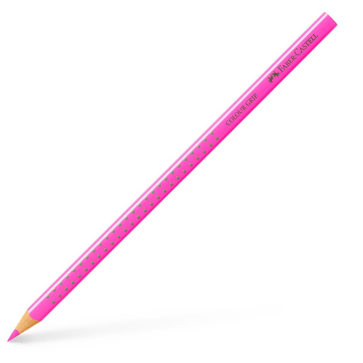 FABER-CASTELL Buntstift Colour Grip Pink Neon 12er