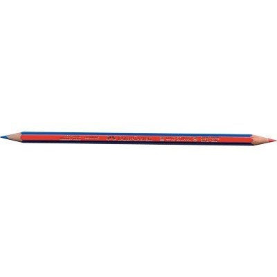 FABER-CASTELL Farbstift JANUS rot/blau