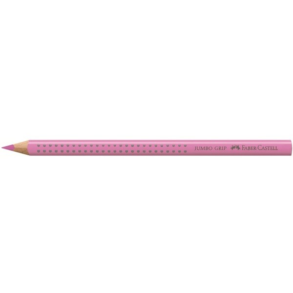 FABER-CASTELL Buntstift Jumbo Grip Flamingopink 12er