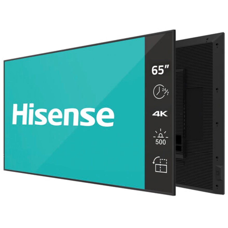 Hisense 65 Zoll 4K UHD IPS Digital Signage Display - 24/7 Operation
