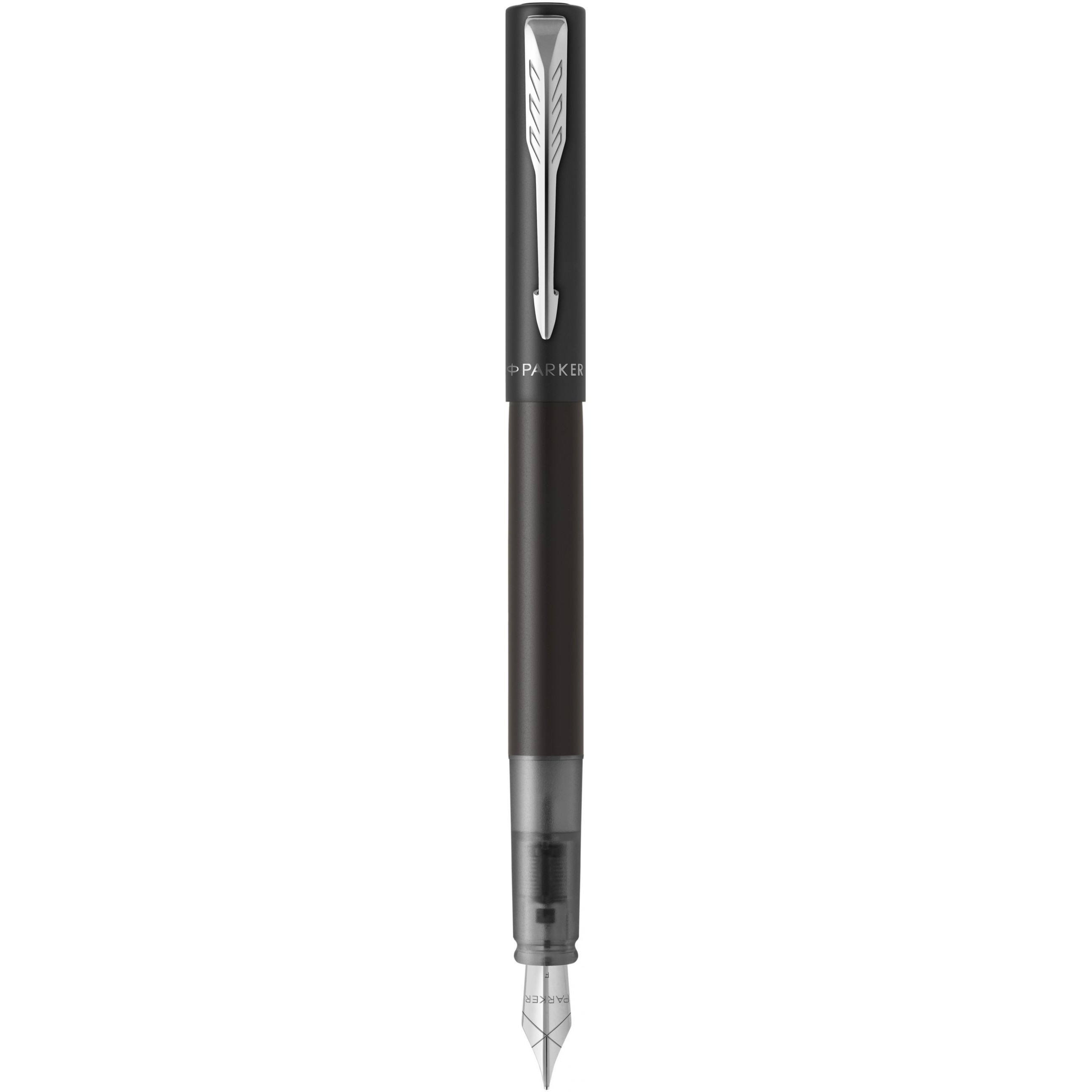 PARKER Füller Vector XL Metallic Black M Blau Geschenkbox