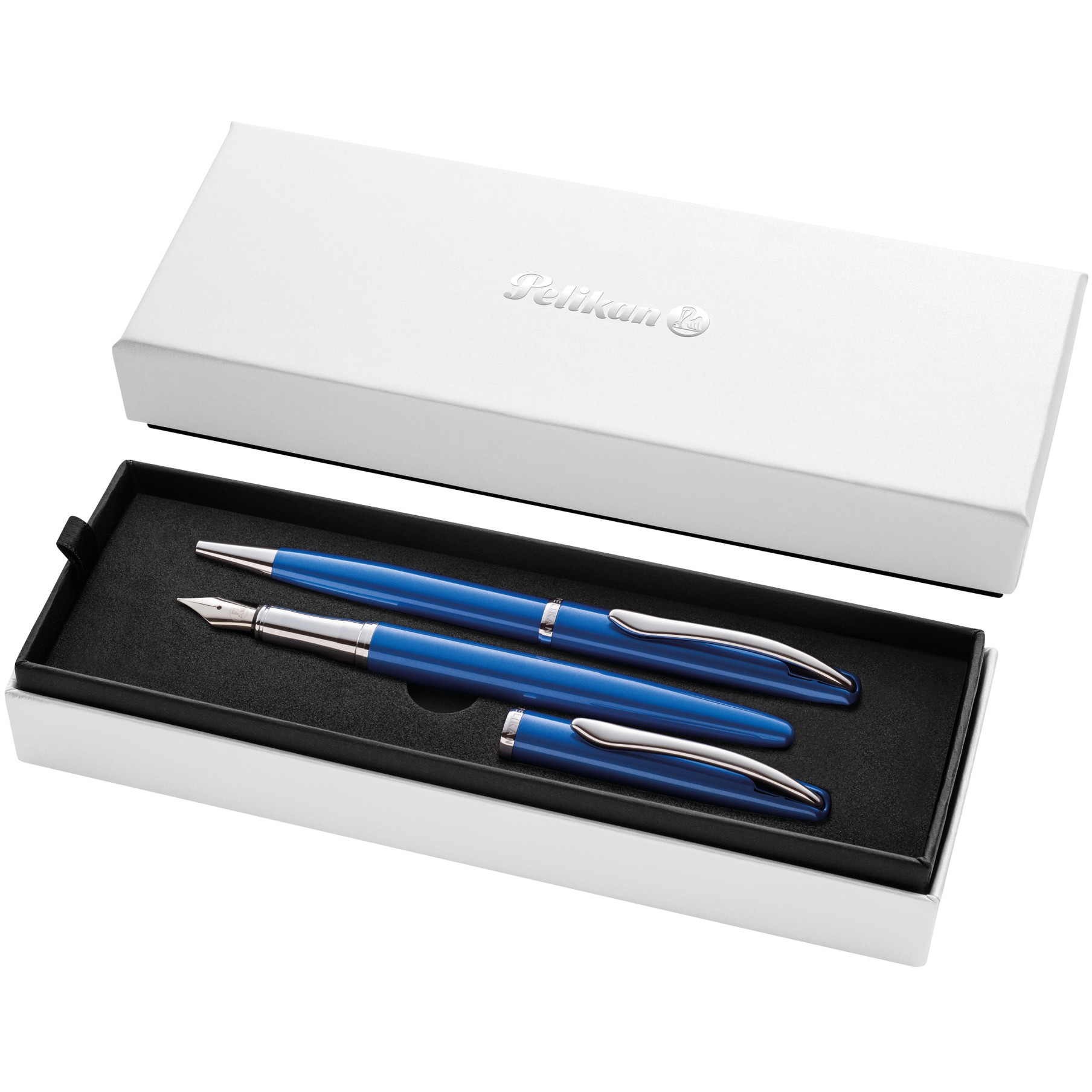Pelikan Füller&Kugelschreiber Jazz Noble Elegance Saphire Bl Geschenkbox