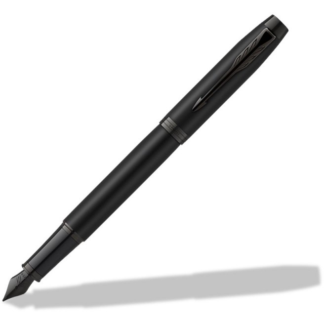 PARKER Füller IM Achromatic F Blau Geschenkbox