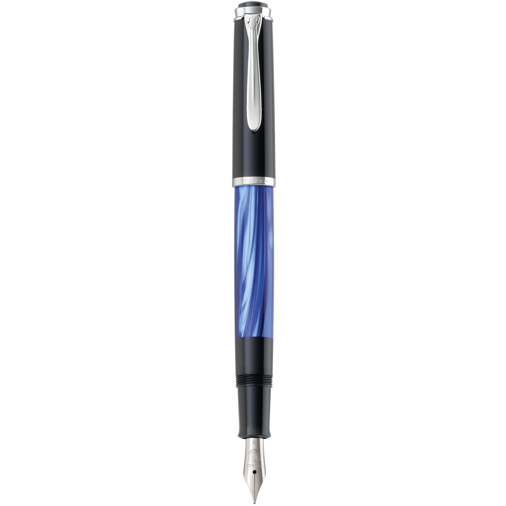 Pelikan Füllhalter M205 Blau-Marm. M Geschenkbox