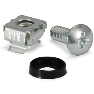 Equip M6 Käfigmuttern- & Schraubensatz / 50 Sätze pro Pack