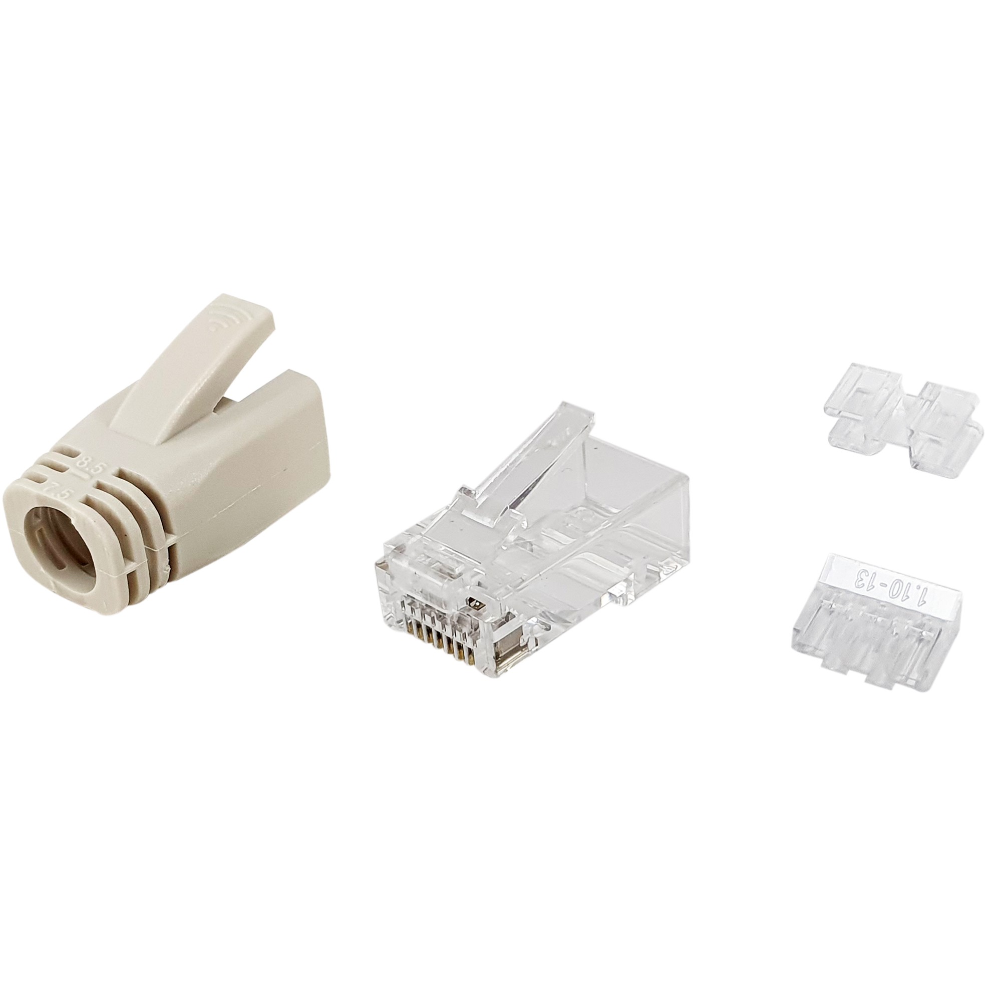 Equip Steckverbinder Cat6A RJ45 100er Set UTP ungeschirmt