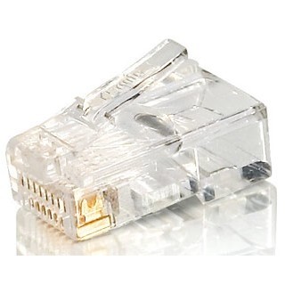 Equip Adapter Steckverbinder für Rundkabel C5 RJ45 100