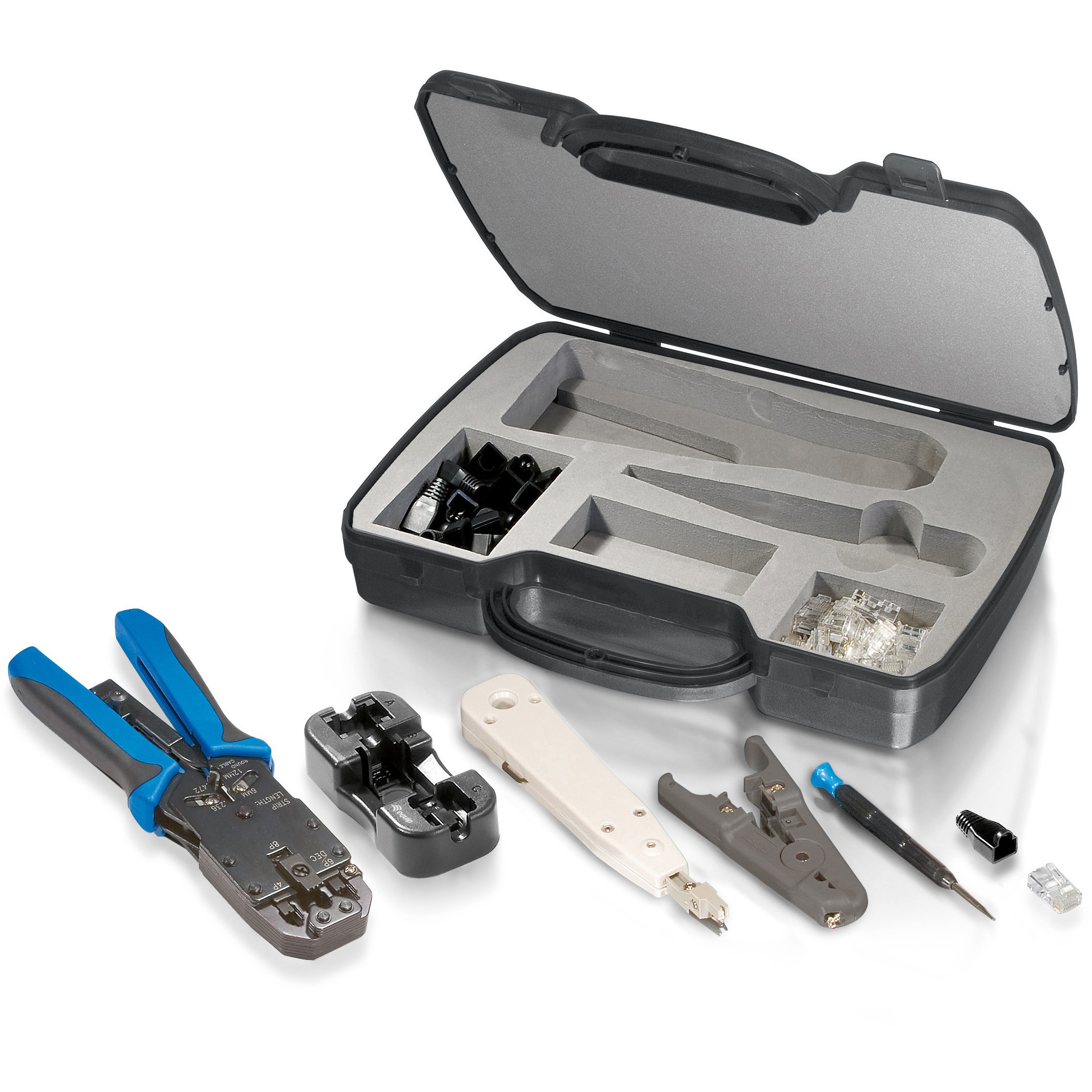 Equip Werkzeugkoffer Professional Cat6 für UTP. STP und Tele