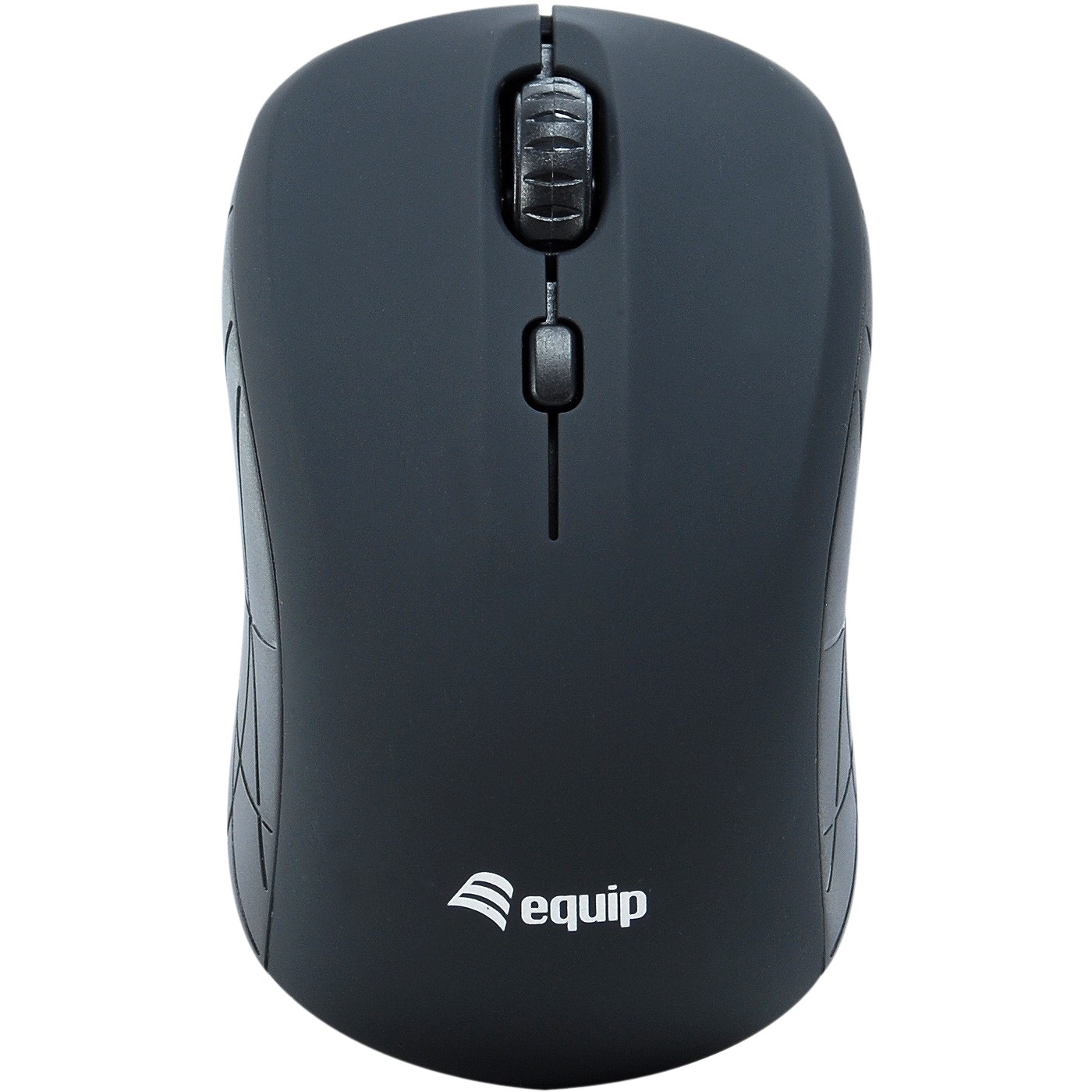 Equip Optische Maus kabellos USB Mini R+L schwarz